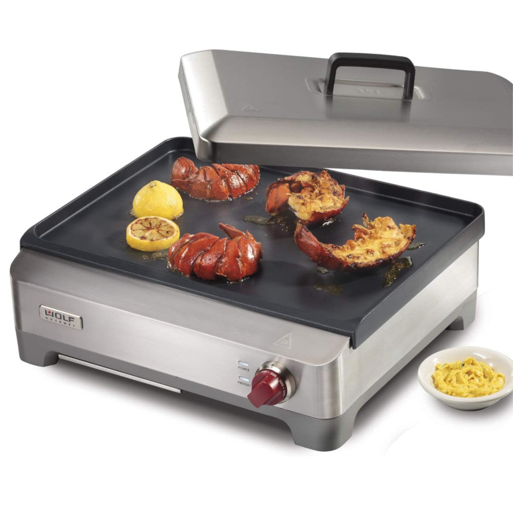 Wolf Gourmet WGGR100S Precision Electric Griddle- Refurbished with Home Essentials warranty