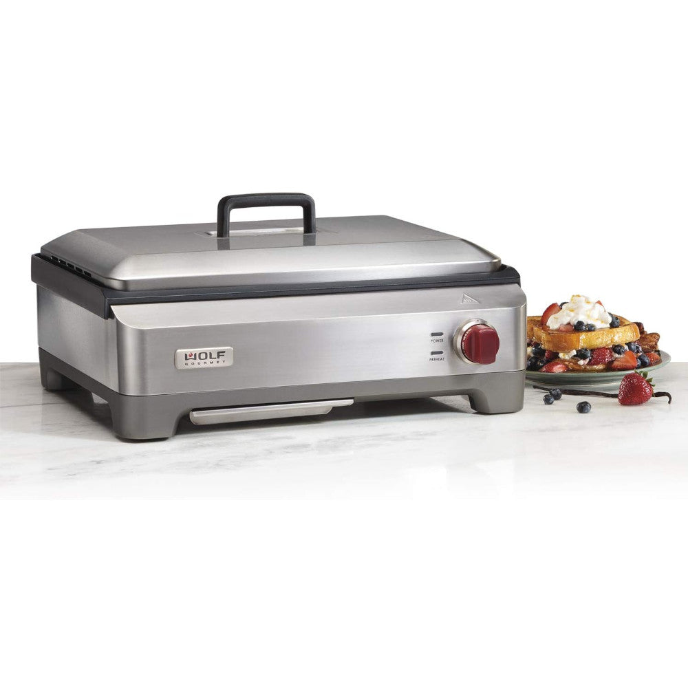Wolf Gourmet WGGR100S Precision Electric Griddle- Refurbished with Home Essentials warranty