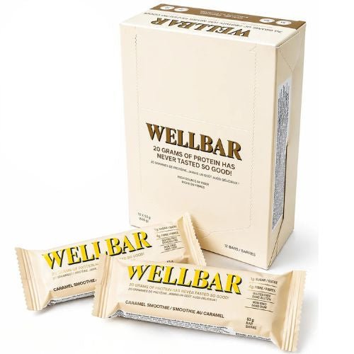 WELLBAR HIGH PROTEIN BAR, 57g x 12 Bars/Box