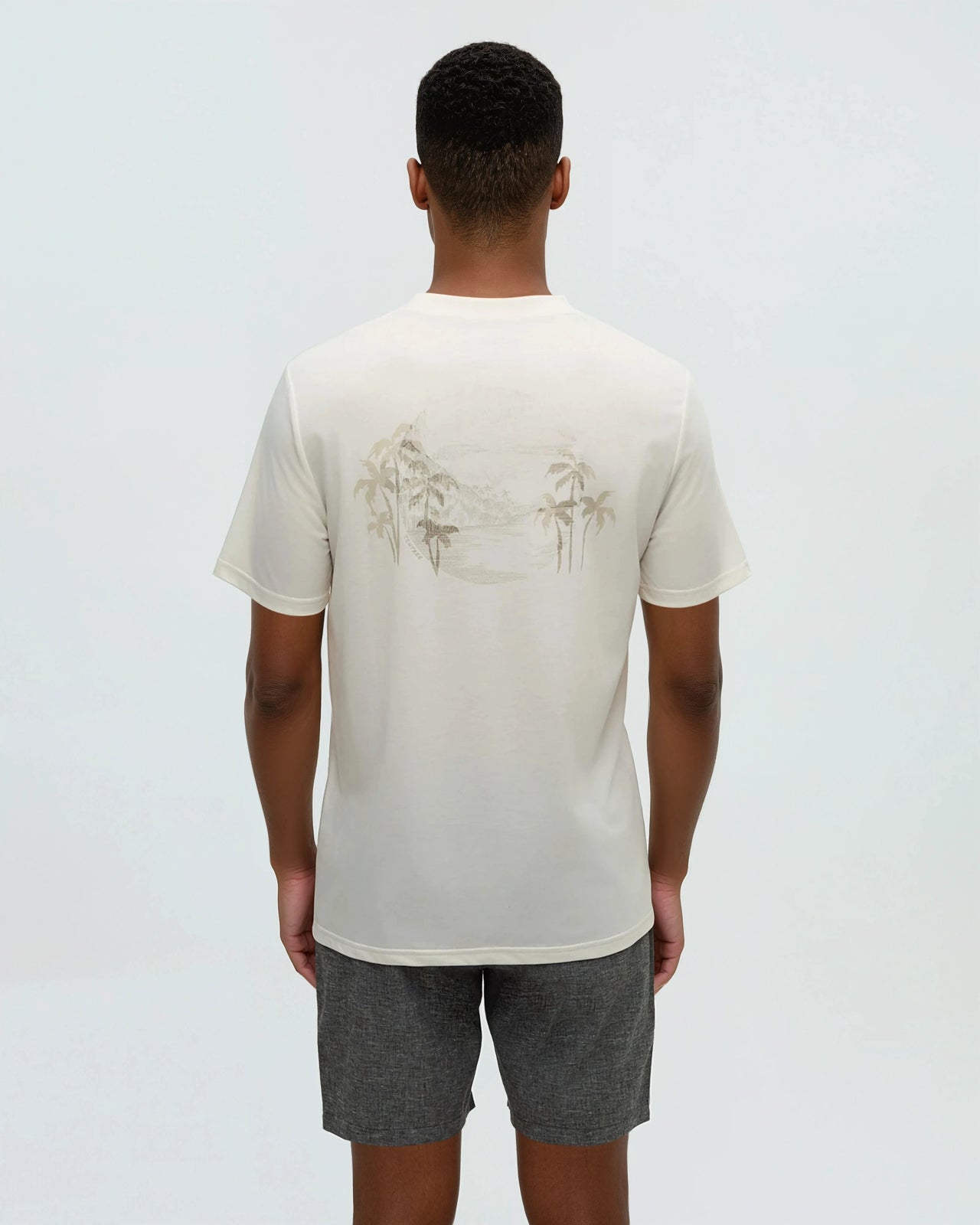Haiti Palm Overlay T-Shirt