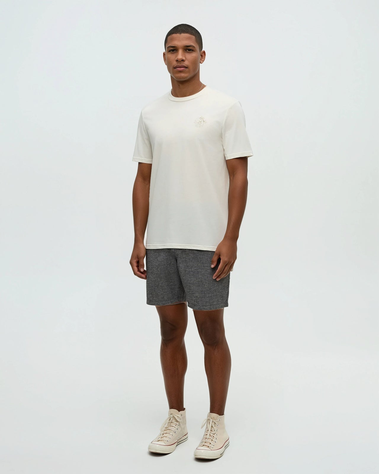 Haiti Palm Overlay T-Shirt
