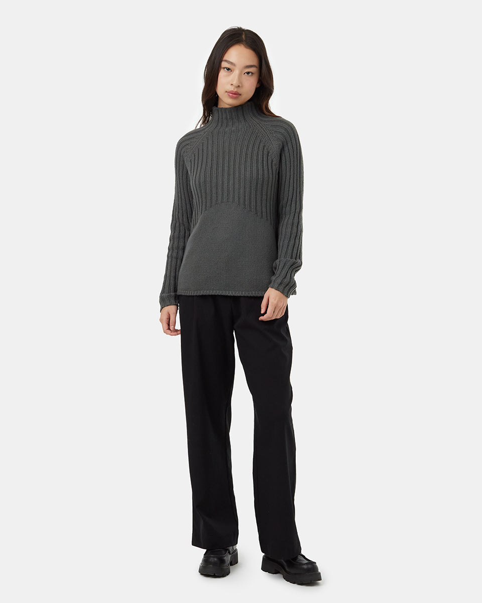 Highline Mock Neck Sweater