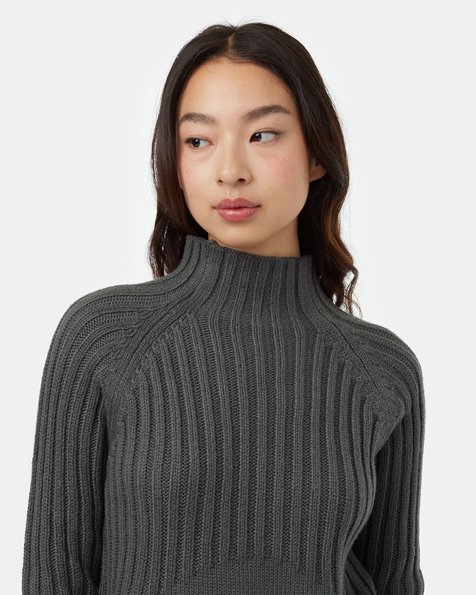 Highline Mock Neck Sweater