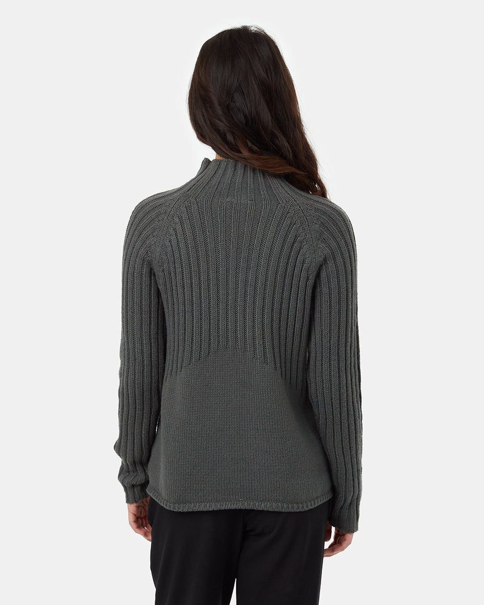 Highline Mock Neck Sweater
