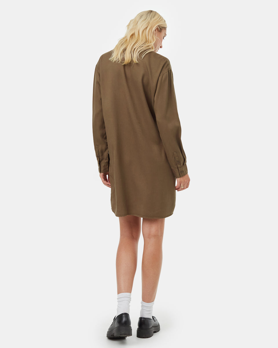 Oversized Shirt Dress