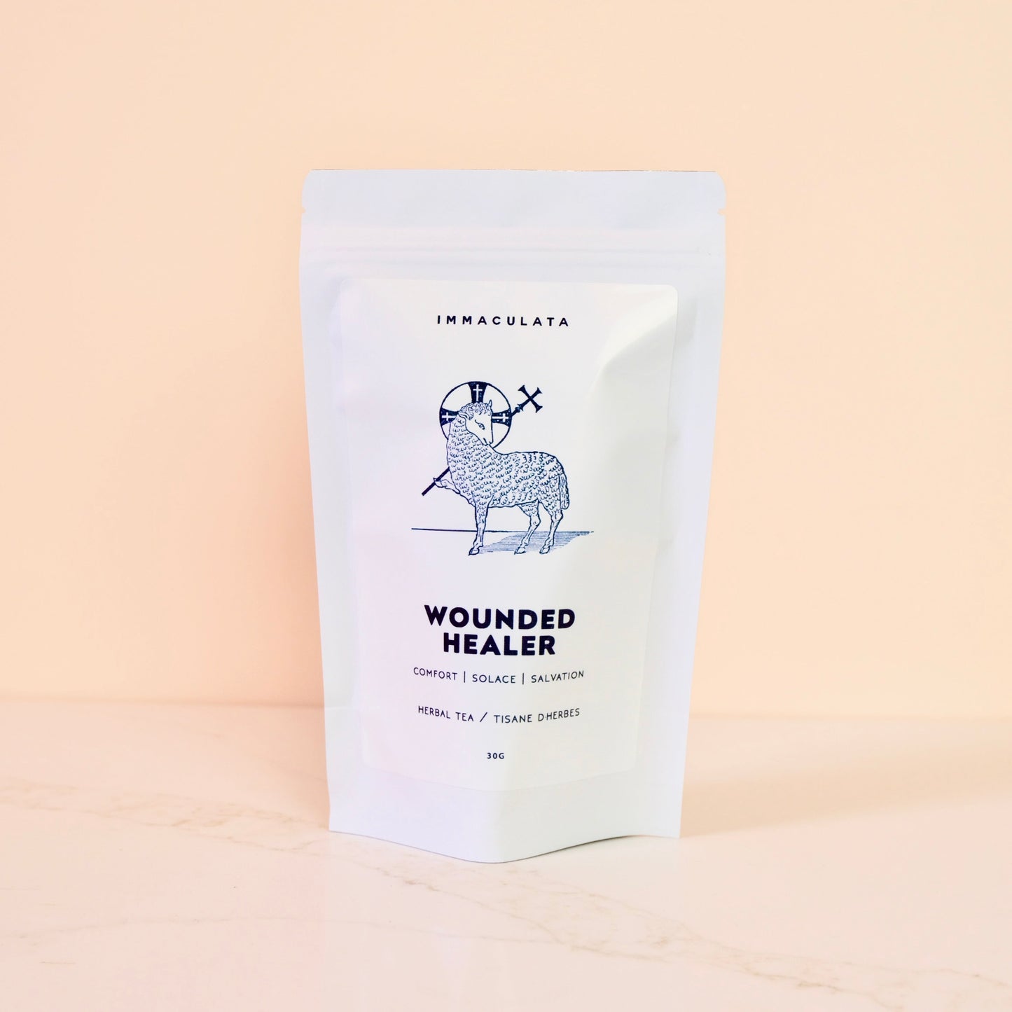 WOUNDED HEALER // lemon balm + ginger + yarrow