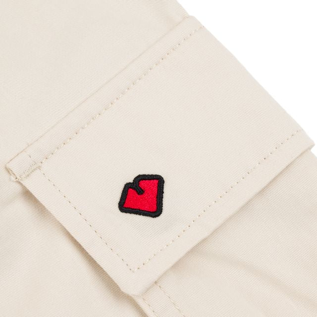 Loviah 'Paratrooper V2' Cotton Cargo Pants - Light Bone