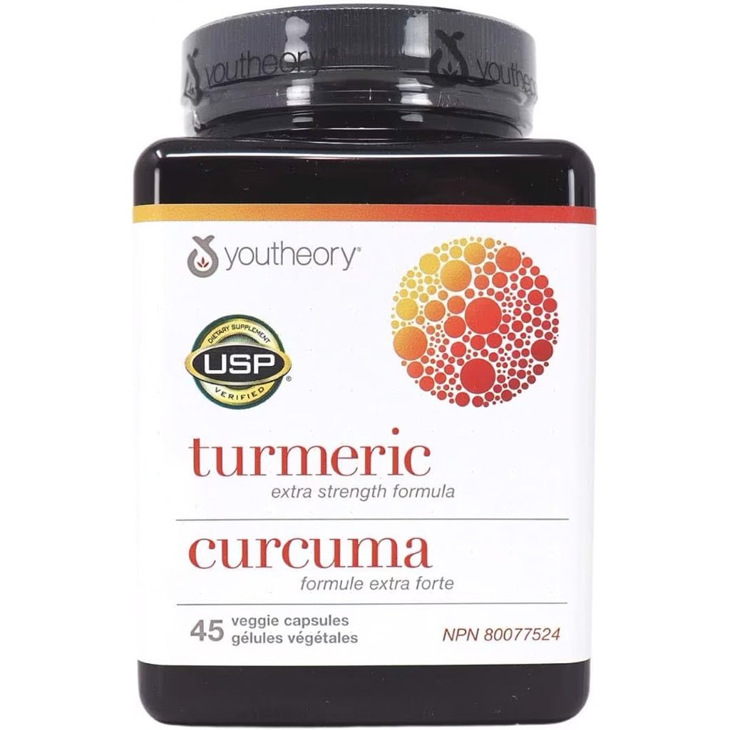 Youtheory TURMERIC, 45 VCaps