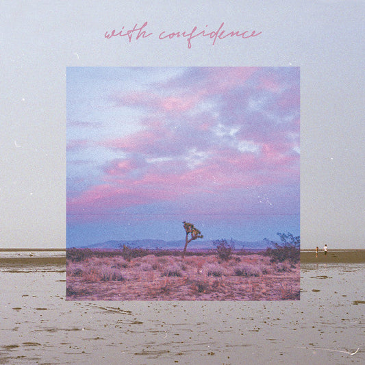With Confidence / With Confidence - LP Used clear w/Blue