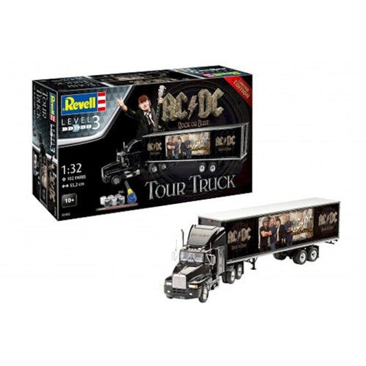 ACDC Truck & Trailer 1/32 Scale Model Kit