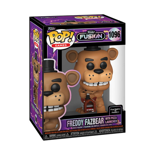 POP! Funko Fussion - FNAF Freddy Fazbear avec Lance-Pizza