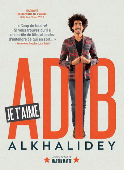 Adib Alkhalidey / Je t'aime - DVD (Usagé)