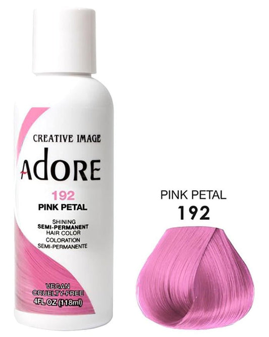 COLORATION SEMI-PERMANENTE ADORE - 192 PINK PETAL 118ML