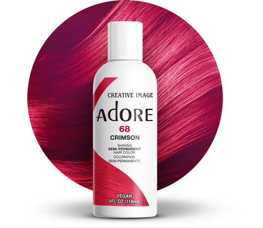 COLORATION SEMI-PERMANENTE ADORE - 68 CRIMSON 118ML