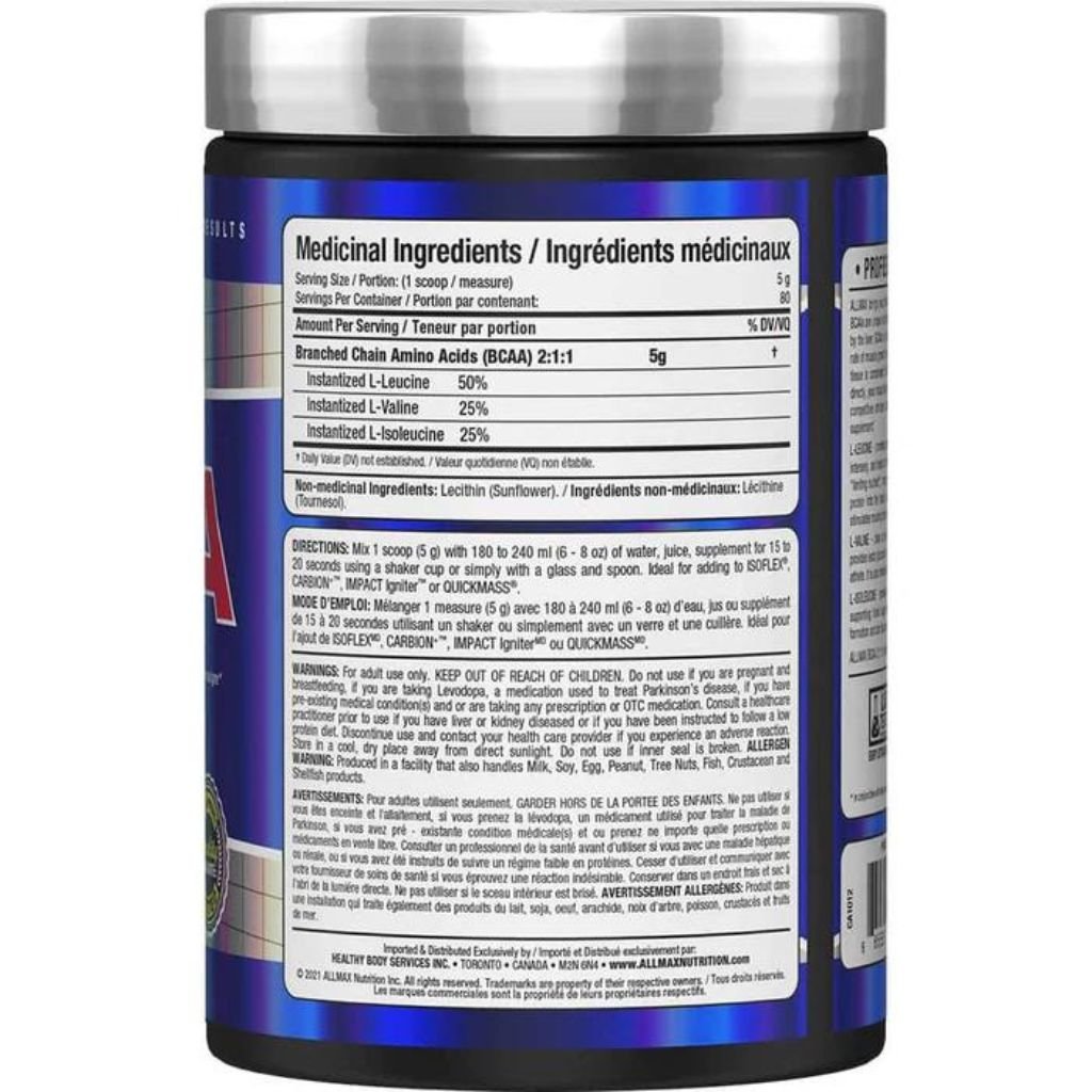 Allmax BCAA 2:1:1, 400g