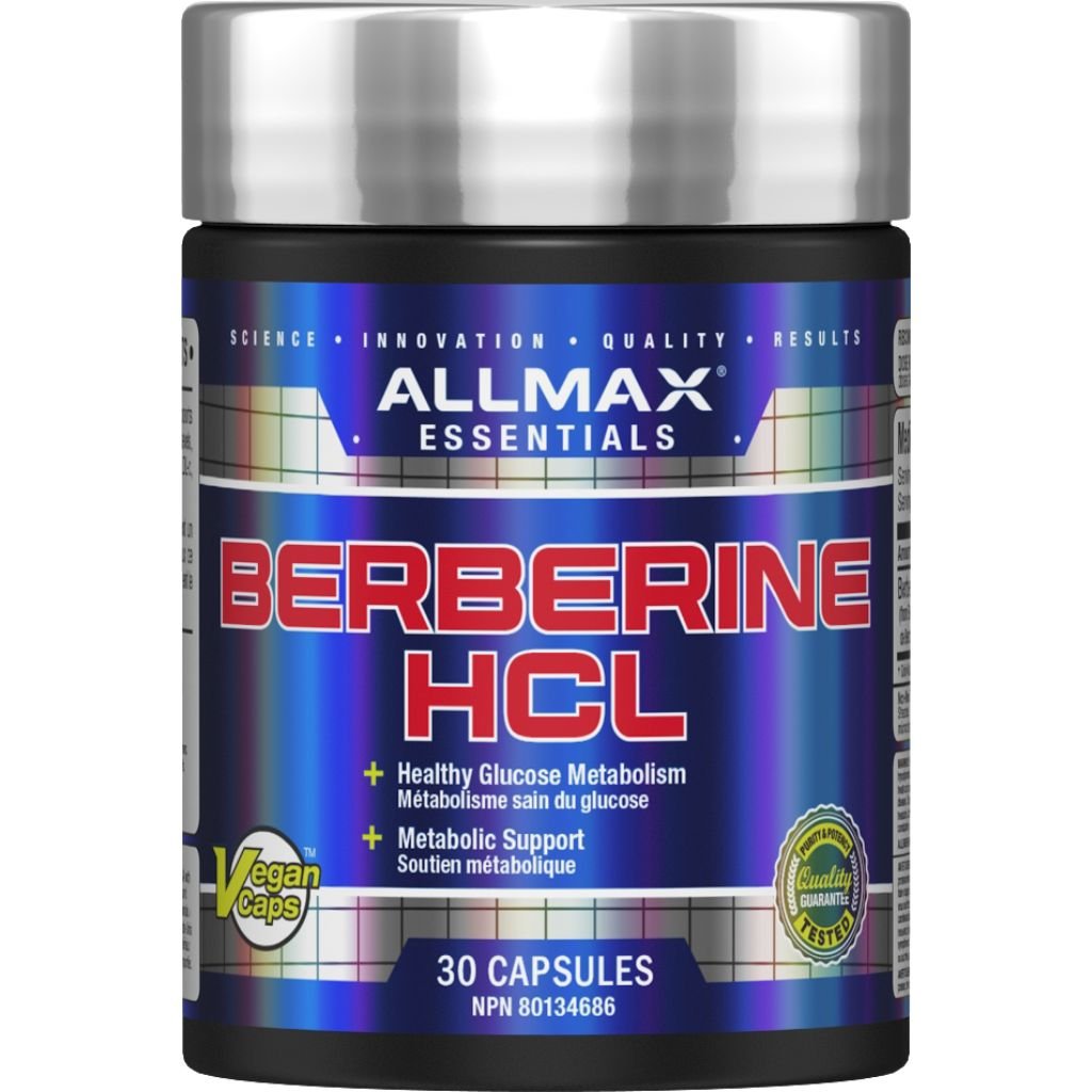 Allmax BERBERINE HCL, 30 VCaps