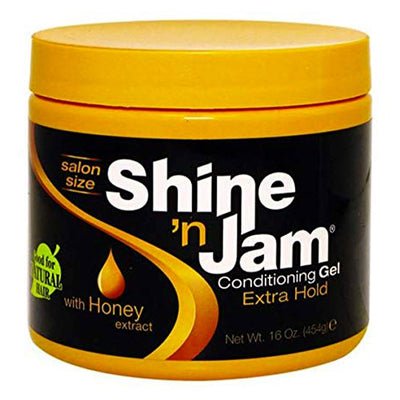 Gel revitalisant AMPRO Shine'n Jam fixation extra forte 4 oz