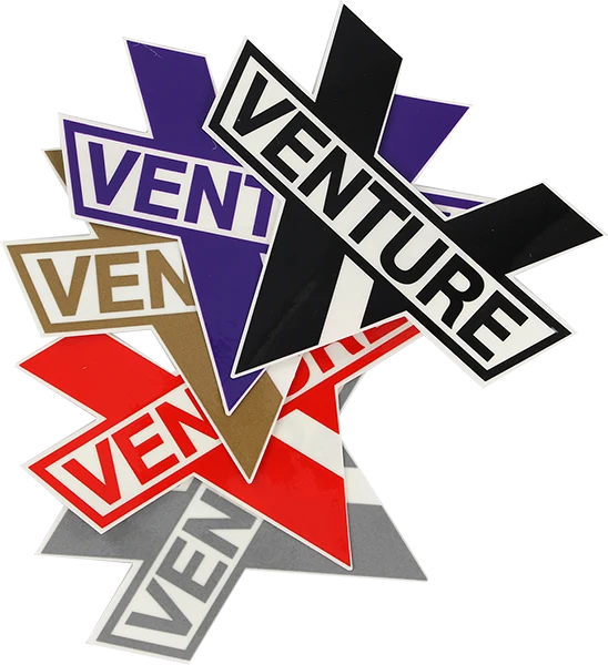 Venture 'Bar' Diecut Small Sticker - Assorted