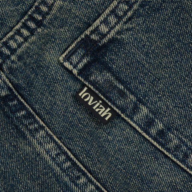 Loviah '1990' Baggy 5 Pocket Denim Pants - Indigo Light Wash