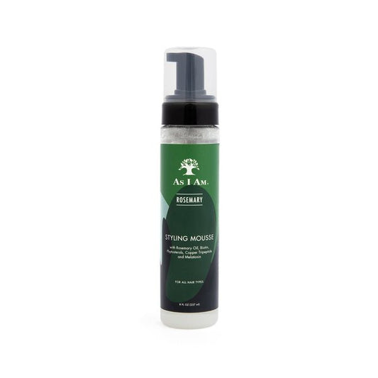 AS I AM ROSEMARY STYLING MOUSSE 8OZ