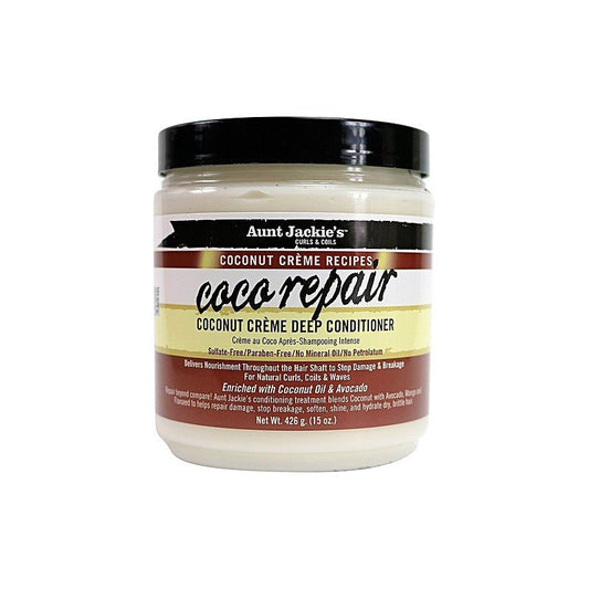Aunt Jackie’s Coconut Creme Recipes Coco Repair-Deep Conditioner 15oz
