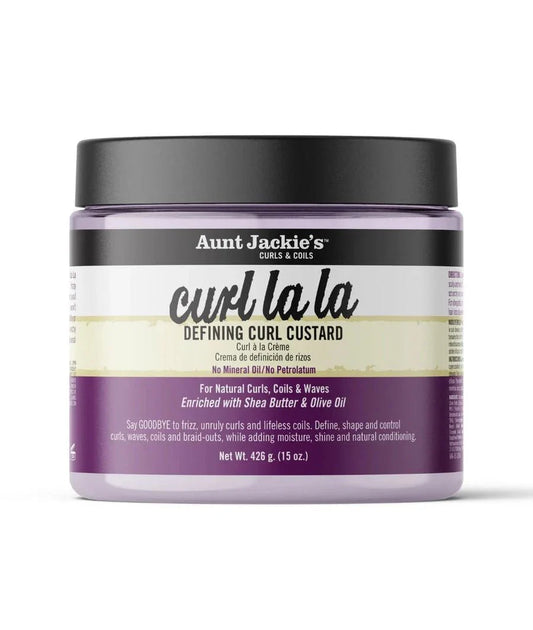 AUNT JACKIE'S CURL LA LA DEFINING CURL CUSTARD 15 OZ