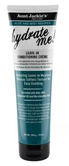 AUNT JACKIES BOUCLES & SPIRALES HYDRATE-MOI ! CRÈME SOIN SANS RINÇAGE 295ML