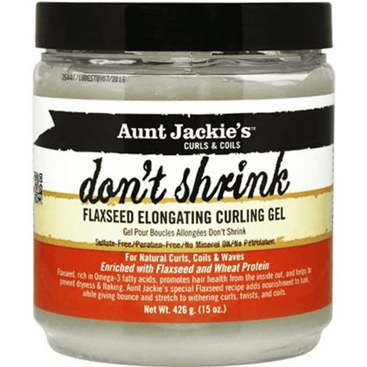 AUNT JACKIE'S FLAX DONT SHRINK GEL 15OZ