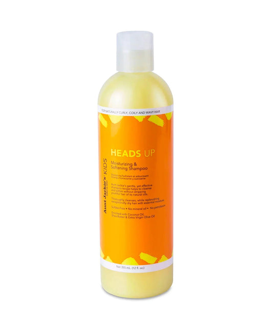 AUNT JACKIE'S KIDS  HEADS UP Moisturizing & Softening Shampoo 12oz
