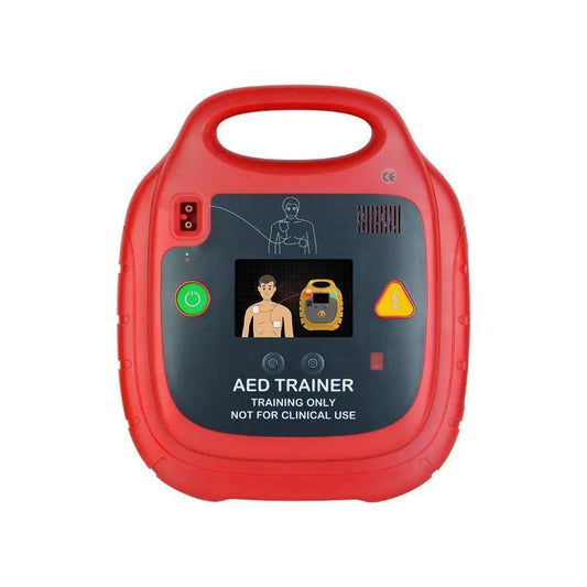 Défibrillateur Externe Automatisé d'Entraînement, DAE d'Entraînement Avec Mallette de Transport
