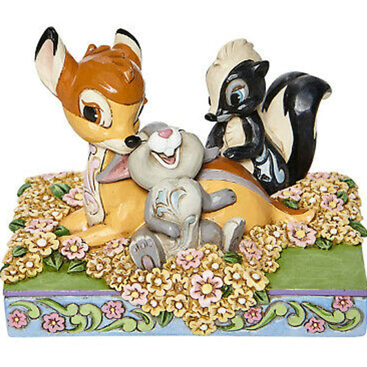 Bambi, Panpan et Fleur « Amis d'enfance » Jim Shore