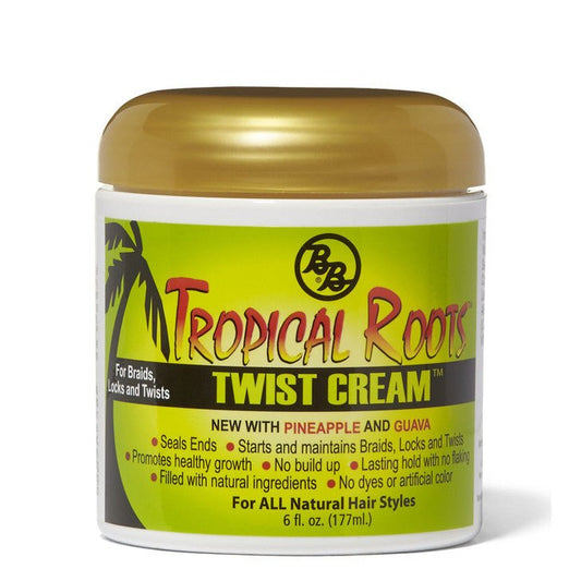 BRONNER BROS TROPICAL ROOTS TWIST CREAM 6OZ