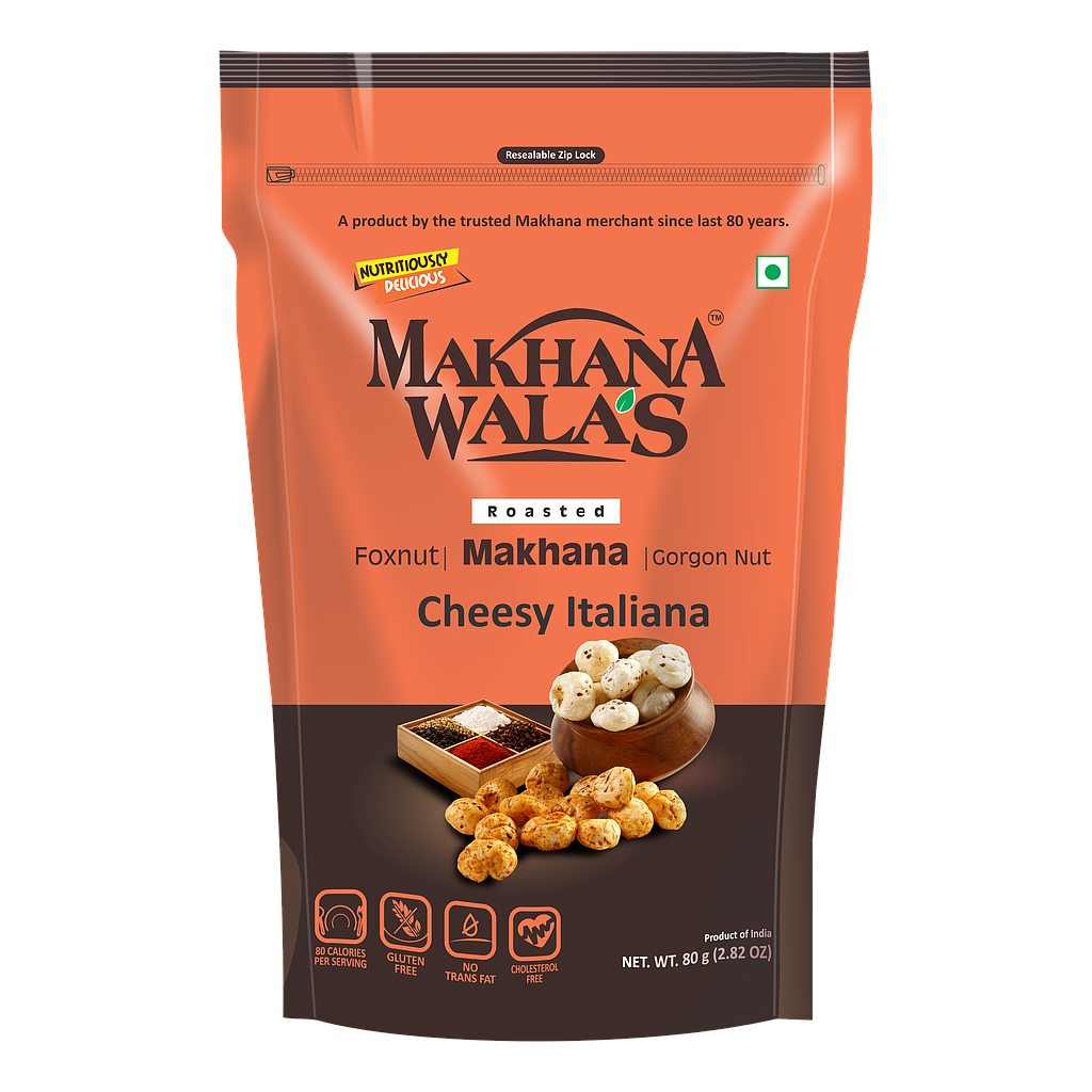 Makhanawala's Cheesy Italina Roasted Makhana 60g