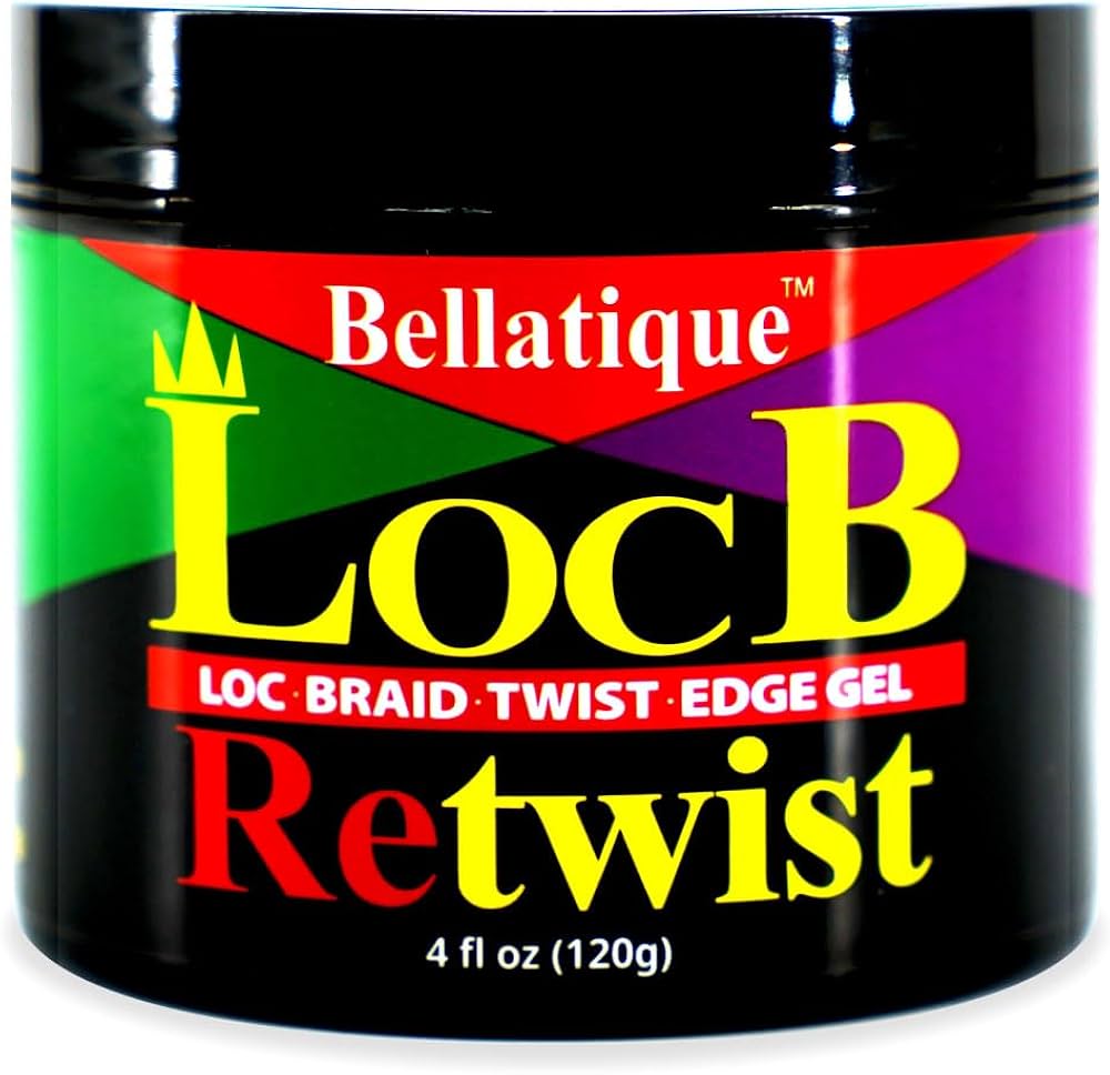 GEL BELLATIQUE LOCB MAXIMUM HOLD LOC TRESSES VANILLES CHEVEUX 4OZ