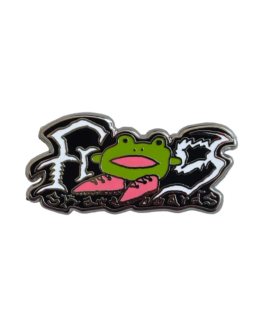 Frog Skateboards 'Big Shoes' Pin - Multi