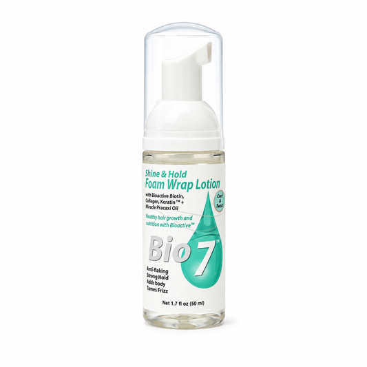 BY NATURES BIO 7 LOTION MOUSSANTE BRILLANCE ET TENUE 1,7 OZ