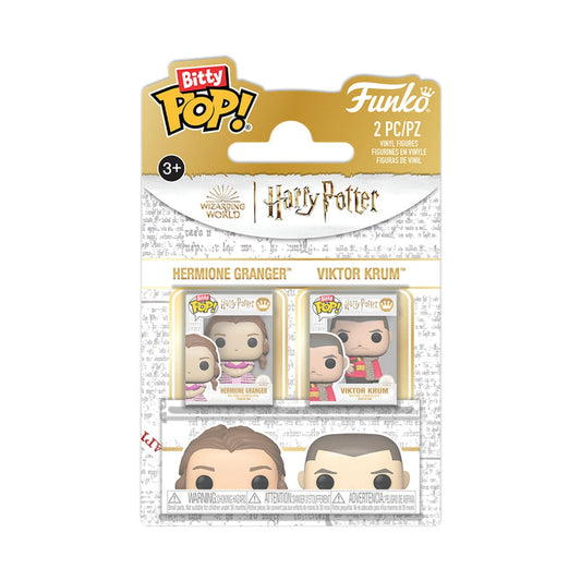 Bitty POP! Harry Potter - Pack de 2 : Hermione Granger et Viktor Krum