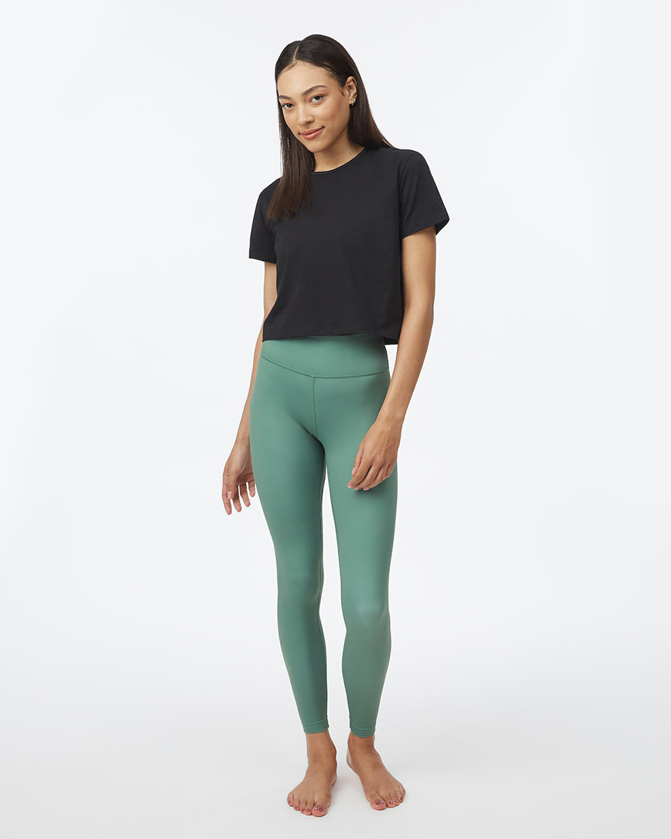 Organic Cotton Relaxed Cropped T-Shirt