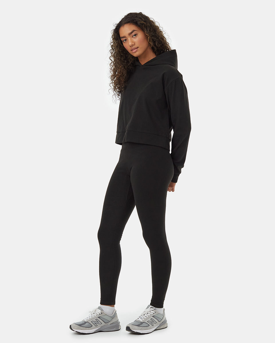 Luxe Cropped Hoodie