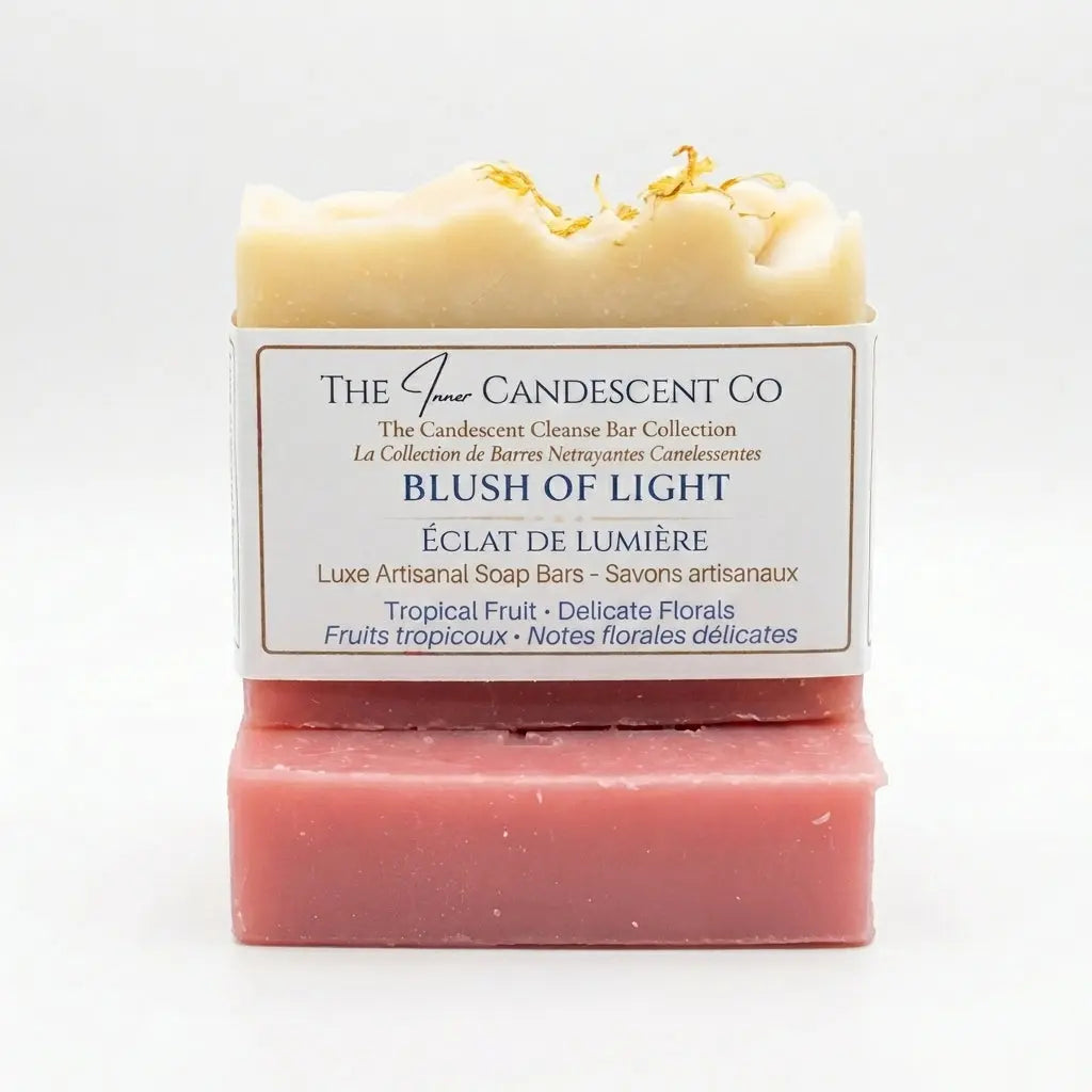 Savon artisanal Blush of Light – Goyave rose tropicale