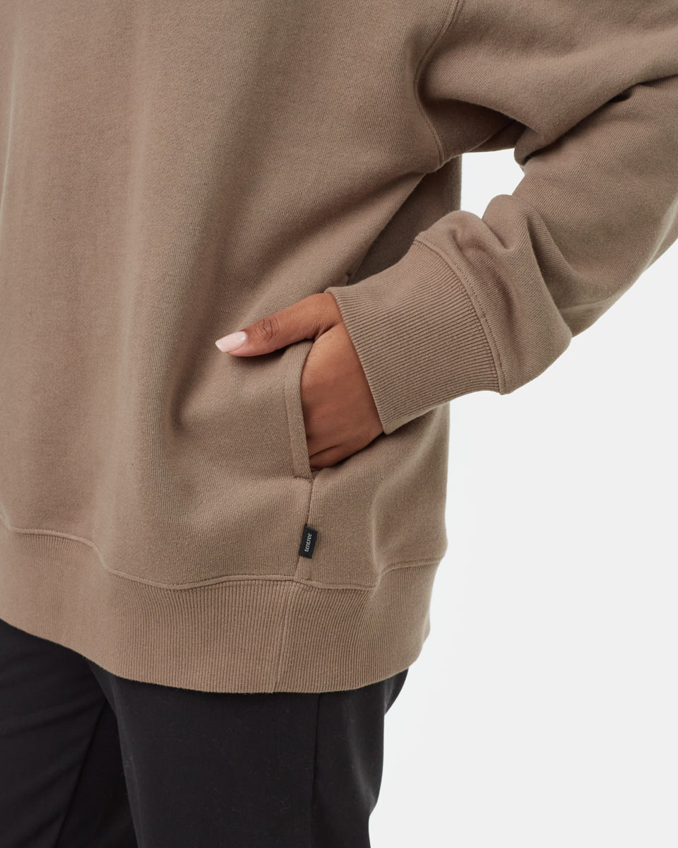 Oversized Mockneck Fleece