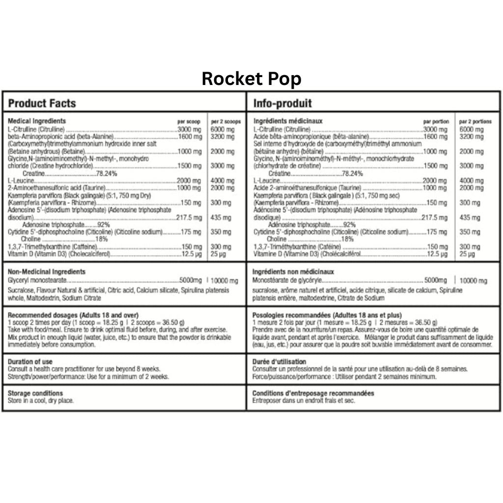 Bull Nutrition 12STRONG PRE-WORKOUT, 40 Servings