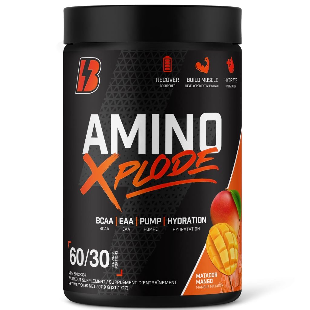 Bull Nutrition AMINO XPLODE (EAA/BCAA/Hydration), 60/30 Servings