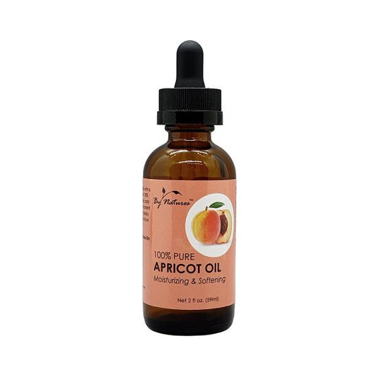 BY NATURES 100% PURE APRICOT OIL 2 Oz