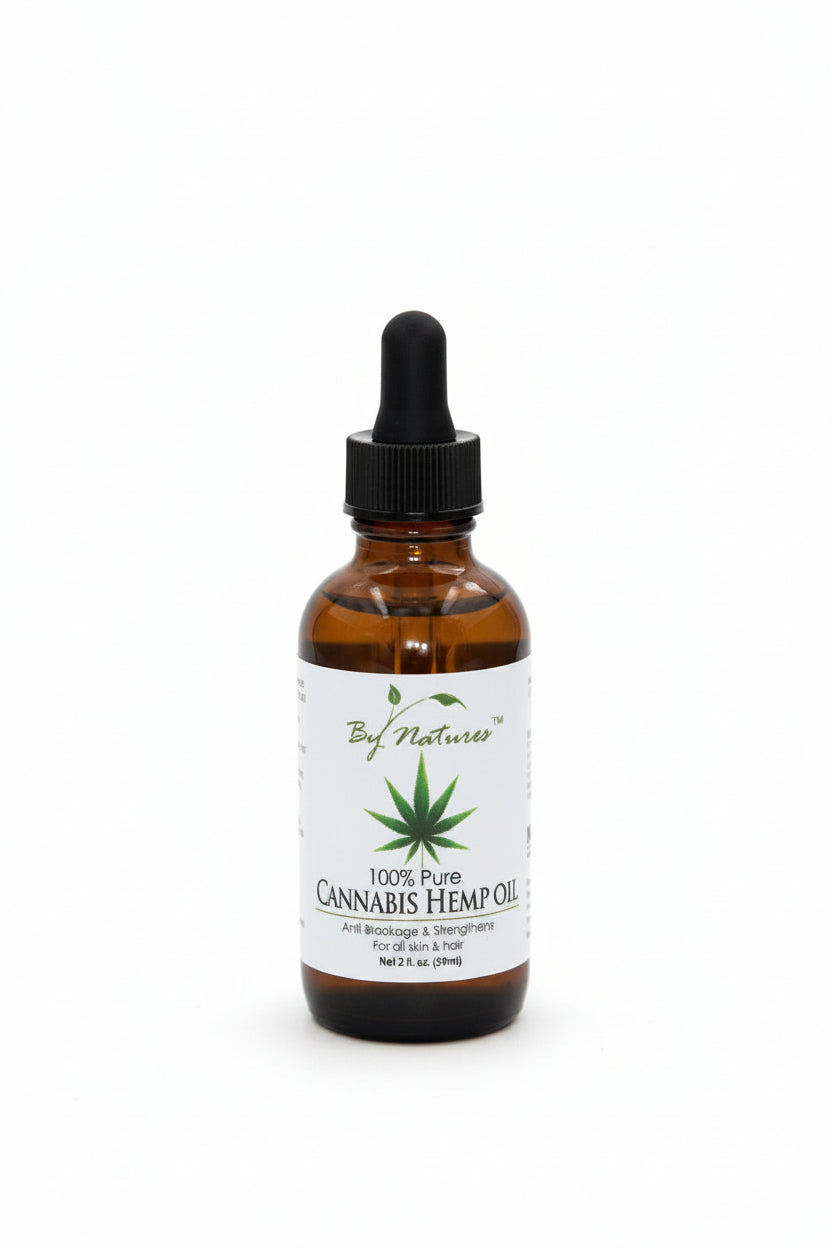 BY NATURES HUILE DE CHANVRE 100% PURE 2 Oz