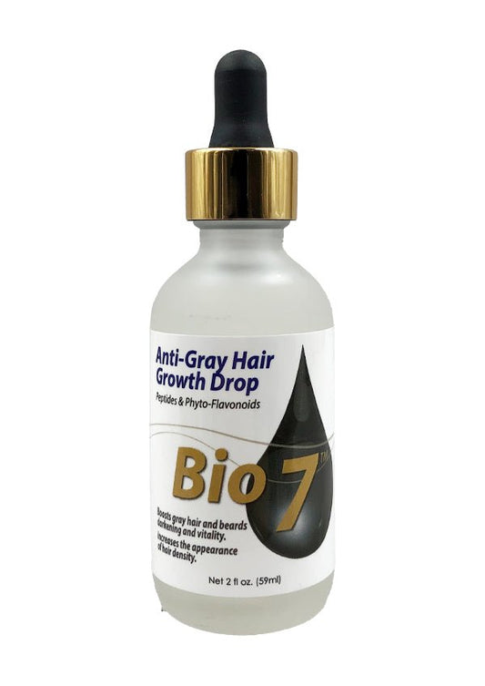 BY NATURES BIO BIO 7 ANTI-GRAY HAIR GROWTH DROP 2OZ.