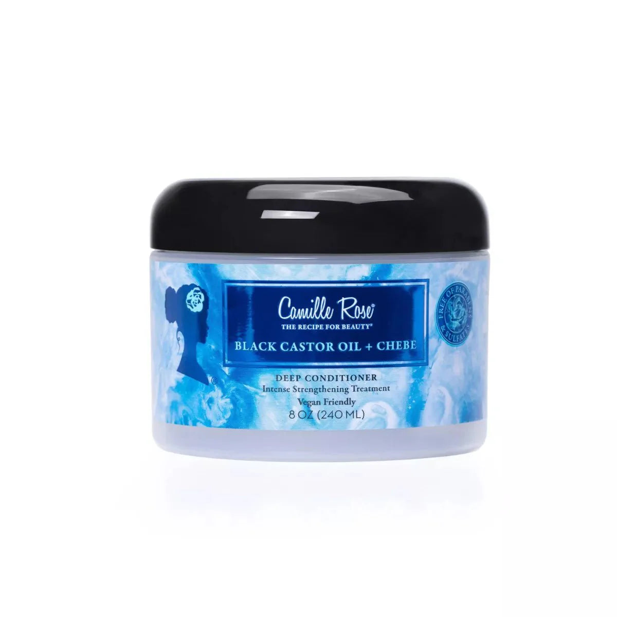 CAMILLE ROSE Huile de Ricin Noire et Chebe Revitalisant Profond 8OZ