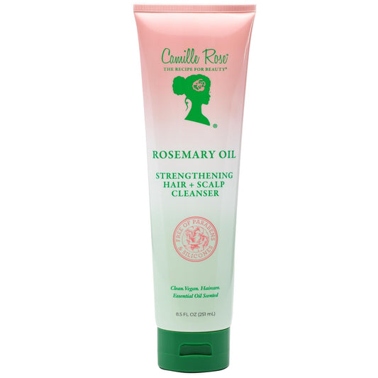 CAMILLE ROSE ROSEMARY OIL STRENGTHENING HAIR + SCALP CLEANSER 8.5 OZ