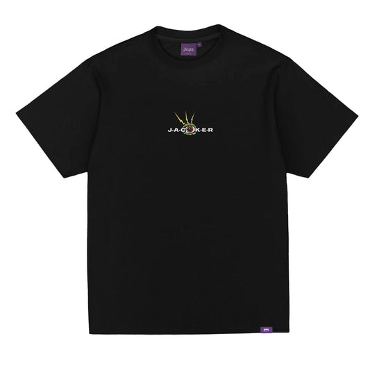 Jacker 'Paranoid' Tee - Black