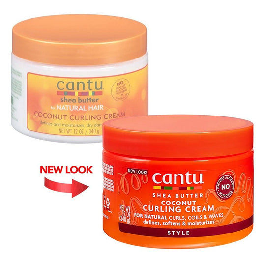 CANTU Beurre de Karité Crème Activateur de Boucles Coco 340g